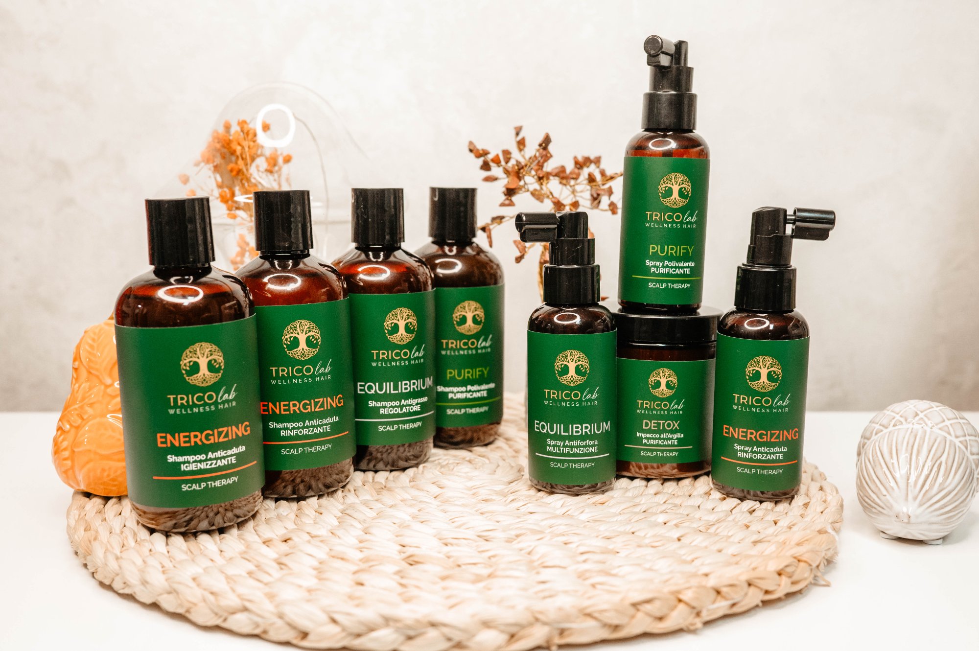 Gama completă TricoLab Wellness Hair - produse tricologice profesionale Made in Italy